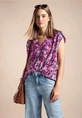 Street One dames blouse korte mouw