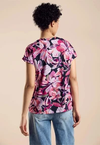 Street One dames blouse korte mouw