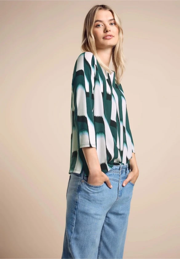 Street One dames shirt 3/4 mouw