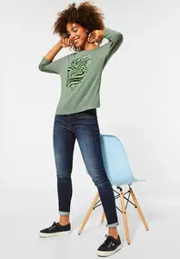 Street One dames shirt lange mouw