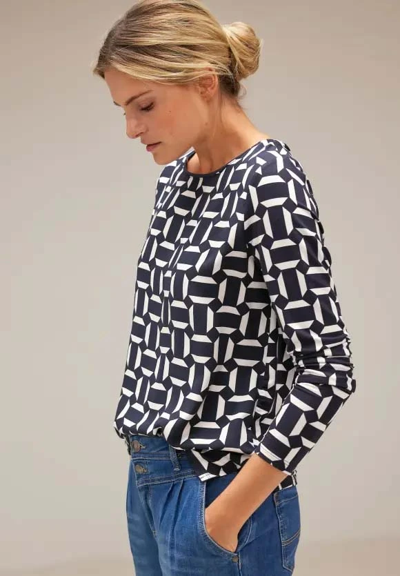 Street One dames shirt lange mouw