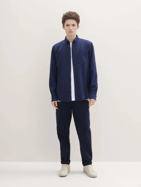 Tom Tailor heren overhemd lange mouw