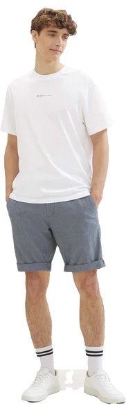 Tom Tailor Heren Short met gerecycled katoen