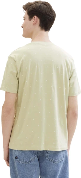 Tom Tailor heren T-shirt met all-overprint