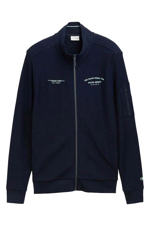 Tom Tailor heren vest lange mouw