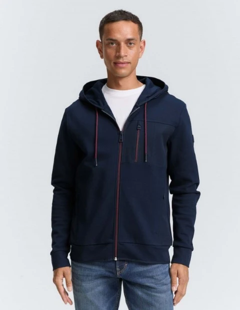 Tom Tailor heren vest lange mouw