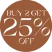 Triumph 25% bij 2 stuks