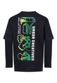 Unlocked jongens shirt