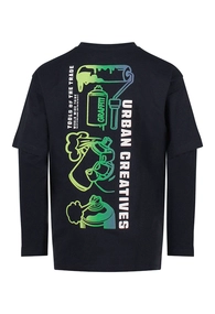 Unlocked jongens shirt