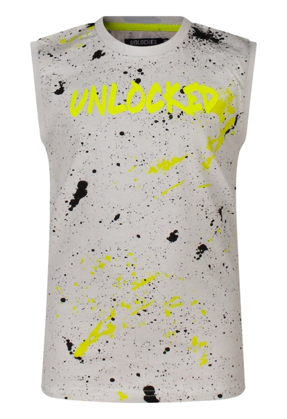 Unlocked jongens singlet