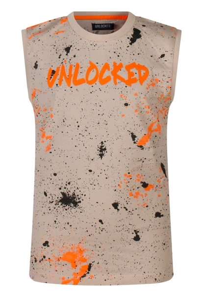 Unlocked jongens singlet