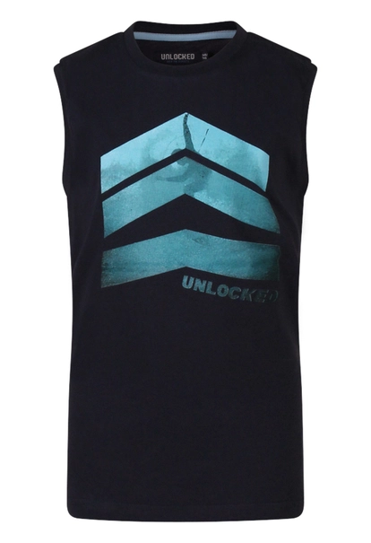 Unlocked jongens singlet